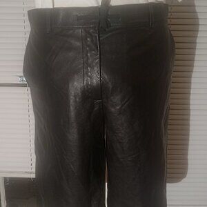 THE ROW Daniella Leather Shorts